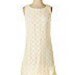Isaac Mizrahi for Target Casual Ivory White Dress